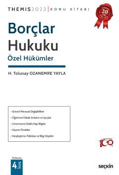 THEMIS – Borçlar Hukuku Özel Hükümler – Konu Kitabı