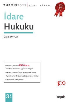 Tamamı ÇözümlüTHEMIS – İdare Hukuku Soru Kitabı Konu Sıralı – Yeni Sınav Sistemine Uygun – Özgün Sorular