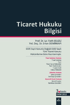 Ticaret Hukuku Bilgisi