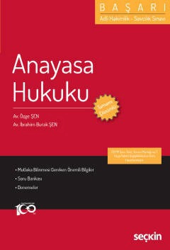 BAŞARI –  Anayasa Hukuku Adli Hakimlik – Savcılık Sınavı