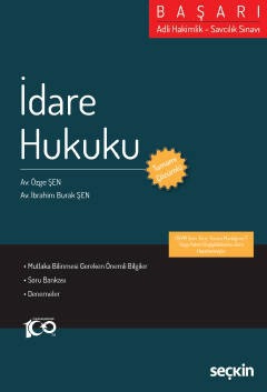 Adli Hakimlik – Savcılık SınavıBAŞARI – İdare Hukuku