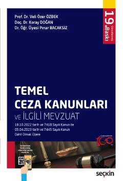 Temel Ceza Kanunları ve İlgili Mevzuat