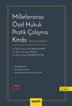 Milletlerarası Özel Hukuk Pratik Çalışma Kitabı Tamamı Çözümlü