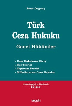 Türk Ceza Hukuku Genel Hükümler