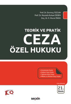 Teorik ve PratikCeza Özel Hukuku