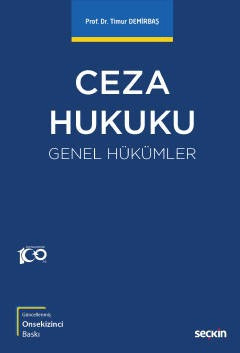 Ceza Hukuku Genel Hükümler