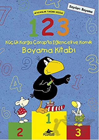 Küçük Karga Çorap’la Eğlenceli ve Komik Boyama Kitabı