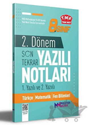 8. Sınıf 2. Dönem 1. ve 2. Yazılı Notları Son Tekrar