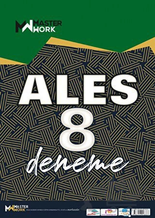 ALES 8 Deneme / ALES 8 Deneme + Çözüm Kitapçığı