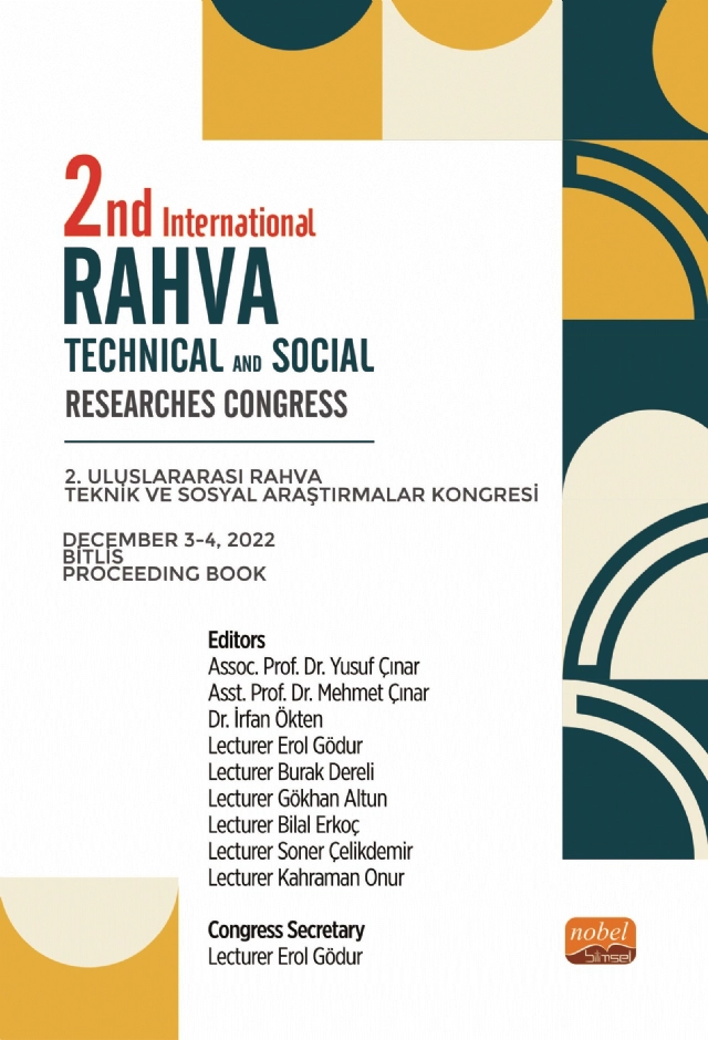 2nd International Rahva Technical and Social Researches Congress