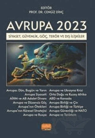 AVRUPA 2023 - Siyaset, Güvenlik, Göç, Terör ve Dış İlişkiler