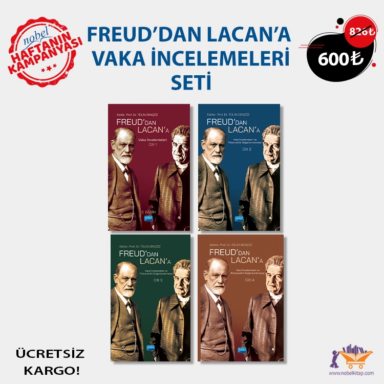 FREUD&#39;DAN LACAN&#39; VAKA İNCELEMELERİ SETİ