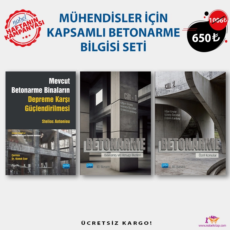 MÜHENDİSLER İÇİN KAPSAMLI BETONARME BİLGİSİ SETİ