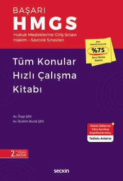 BAŞARI – HMGS Tüm Konular Hızlı Çalışma Kitabı