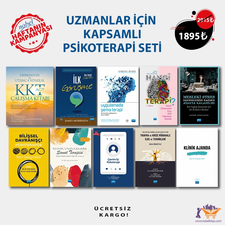 UZMANLAR İÇİN KAPSAMLI PSİKOTERAPİ SETİ