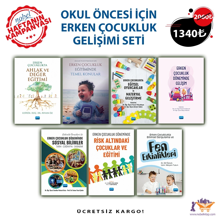 OKUL ÖNCESİ İÇİN ERKEN ÇOCUKLUK GELİŞİMİ SETİ