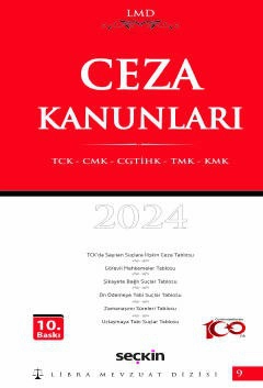 Ceza Kanunları &#40;TCK – CMK – CGTİHK – TMK – KMK&#41; / LMD–9 Libra Mevzuat Dizisi