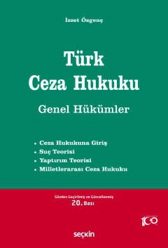 Türk Ceza Hukuku Genel Hükümler