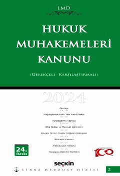 Libra Mevzuat DizisiHukuk Muhakemeleri Kanunu / LMD–2 &#40;Gerekçeli –Karşılaştırmalı&#41;