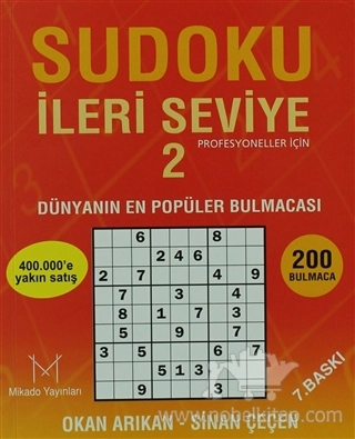 Dünyanın En Popüler Bulmacası Çok Zor 200 Bulmaca