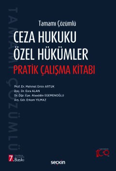 Tamamı ÇözümlüCeza Hukuku Özel Hükümler Pratik Çalışma Kitabı