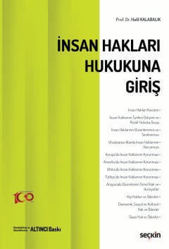 İnsan Hakları Hukukuna Giriş